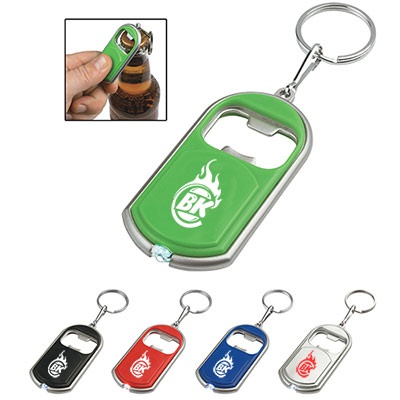 Bottle Opener Key Chain With LED Light Bottle Opener Key Chain With LED Light