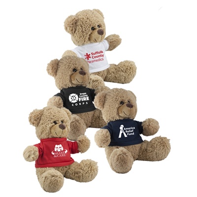 Honey Plush Bear With Tee Honey Plush Bear With Tee