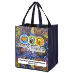 lossy Lamination Grocery Shopping Tote Bags