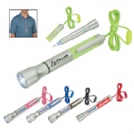 Flashlight With Light-Up Pen