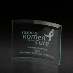 Chronicle Medium Jade Glass Award