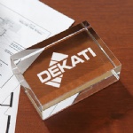 Rectangle Paperweight Award