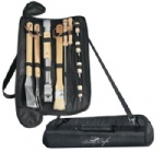 Promotional Grill Set w/ Shoulder Strap Carrying Case