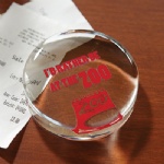 Circle Paperweight Award