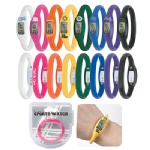 Water Resistant Silicone Sports Watch