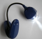 Booklight with clip