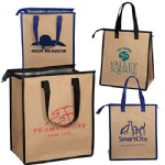 Jute Cooler Tote