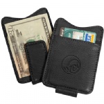 Copper Breaks Magnetic Leather Money Clip