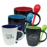 Bistro Mug with Spoon