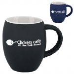 16 oz. Matte Barrel Ceramic Mug