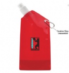 Jumbo Foldable Promotional Water Bottle - 28 oz.