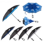48 Auto Open Designer Inversion Umbrella