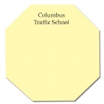 Octagon Die Cut Post-it Note Pad (50 Sheets)