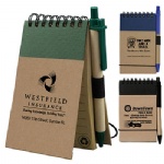 Arcata Recycled Jotter Notepad Notebook w/Pen