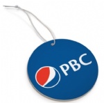 Full Color Paper Scents Promotional Air Freshener - Circle