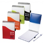 Two-Tone Jotter with Contour Pen