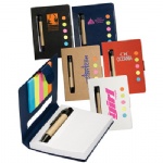 Eco Stowaway Sticky Jotter with Pen