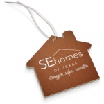 Full Color Paper Scents Promotional Air Freshener - House