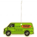 Full Color Custom Air Fresheners - Van