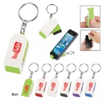 Phone Stand/Cleaner Keychain