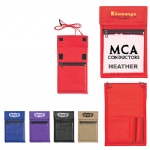 Non-Woven Neck Wallet Badge Holder
