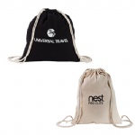 Natural Drawstring Backpack