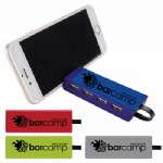 4-Port USB Hub and Phone Stand
