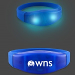 Power Up Flashing LED Bracelets - Blue